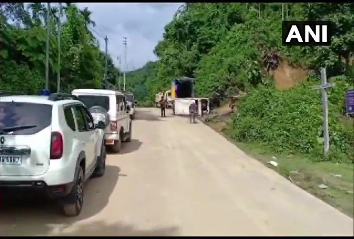 Assam Mizoram border shared by Cachar district Lailapur Kolasib Vairengte violent