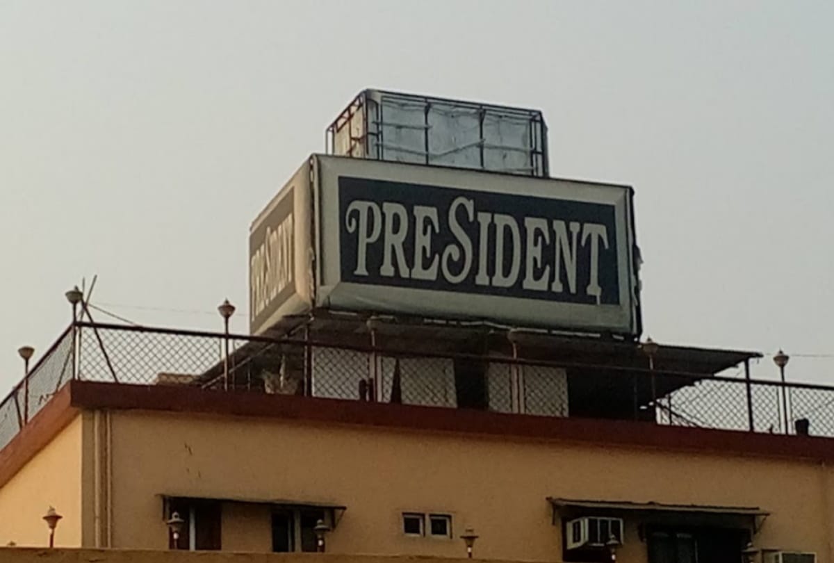 President Hotel tax 2.5 crores