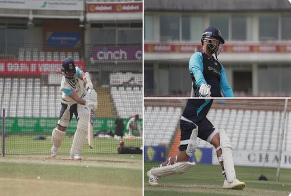 Rishabh Pant Team India return to training ahead of England Test series
