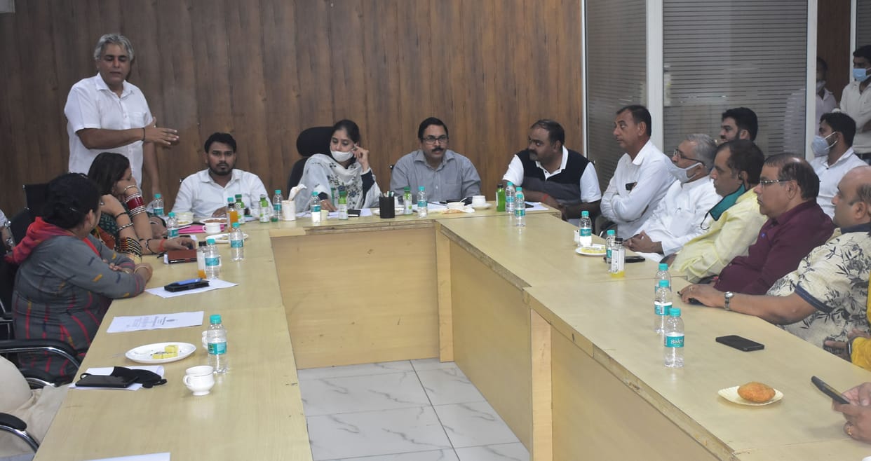 Meeting convened on development works due to uproar
