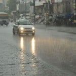 आगरा में हुई बारिश