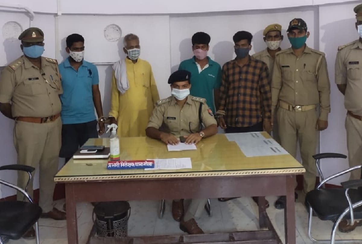 Four accused murder of Panchayat Secretary arrested in Gorakhpur