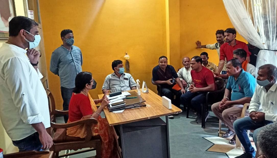 Opposition to the team that went to break Barmdev's temple