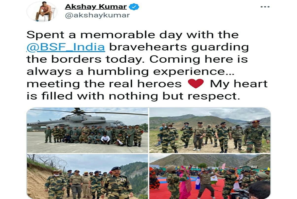 akshay kumar donates rupees one crore for rebuilding school in kashmir