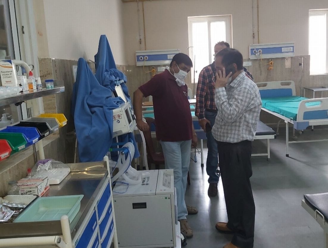 CMO Inspects Hospital