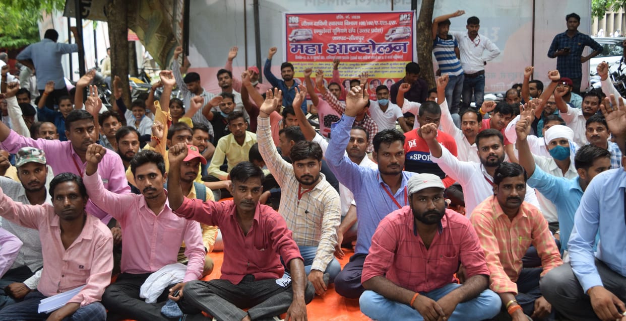Keys taken from striking workers, ambulances ran
