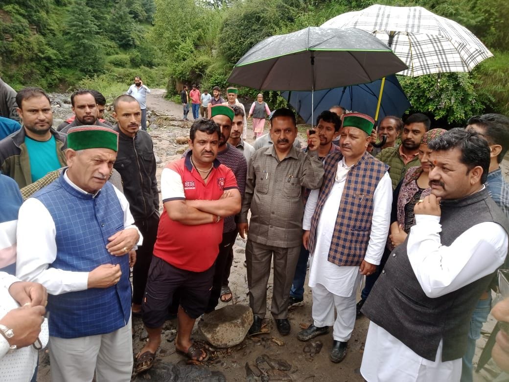 MLA took stock of the damage