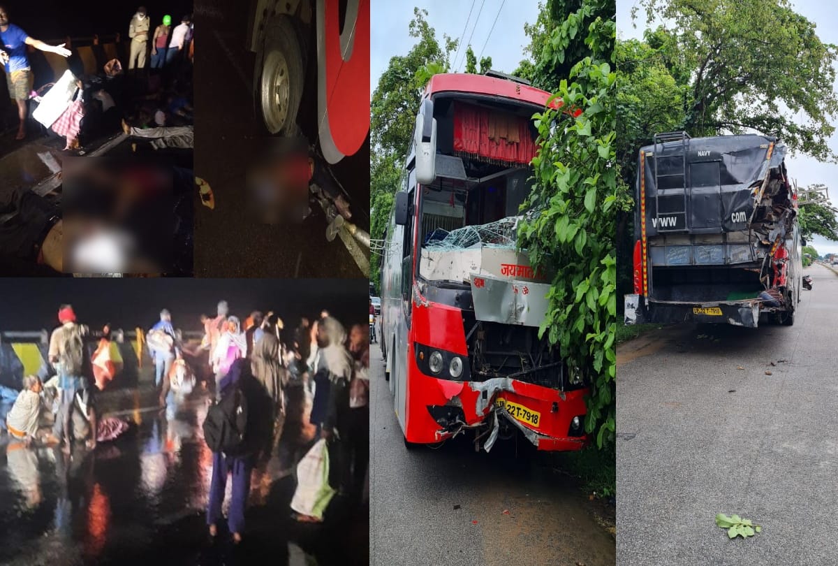 Barabanki accident more than 100 travelers were on board they accuse bus conductor of forcefully boarding in another bus