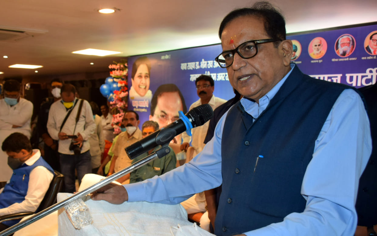 Bahujan Samaj Party will contest alone in UP, BSP General Secretary Satish Mishra announced