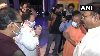 जेपी नड्डा और योगी आदित्यनाथ