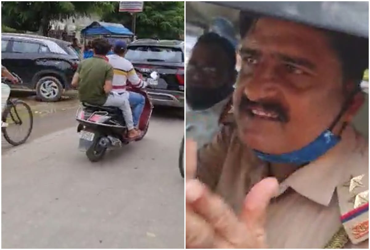argument between advocate and tsi over parking the car on the roadside in bahraich