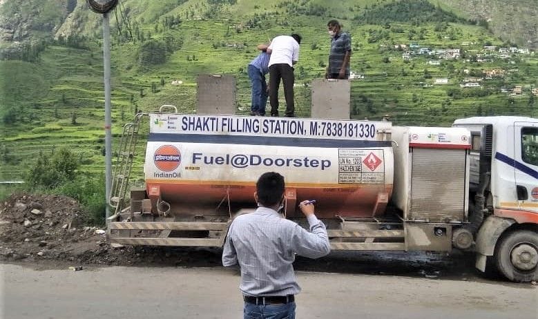 Two tankers caught selling petrol and diesel illegally