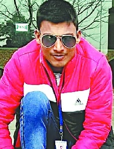 The wire of the high tension line fell on the head, the young man died