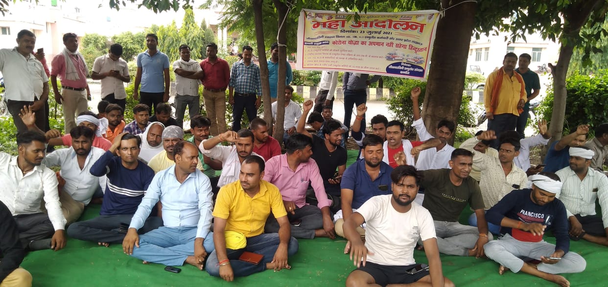 Strike throughout the day, drivers returned to work in the evening