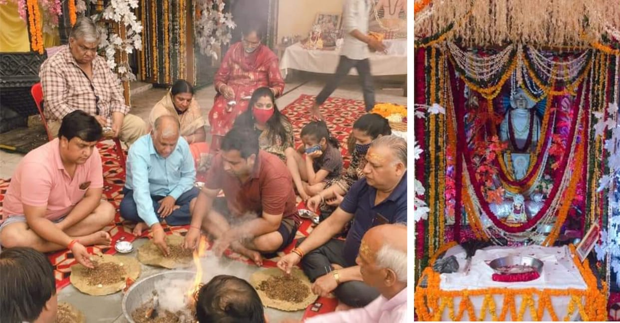 Laldas Baba's Dola was taken out with pomp