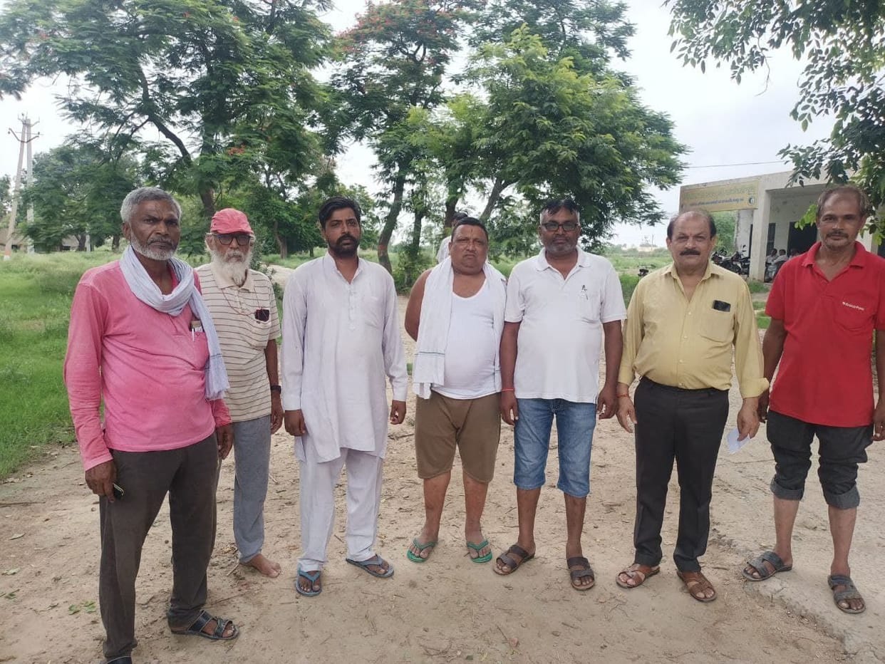 Councilors reached Public Health Department office regarding the shortage of drinking water in Julana