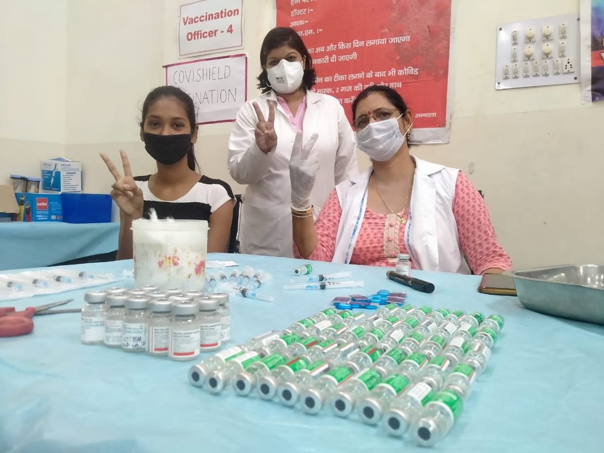 Vaccine on 17713 in the district due to bumper dose, the youth were stunned