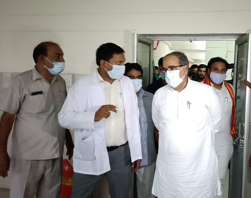 Minister's program got lost due to chaos in the rain