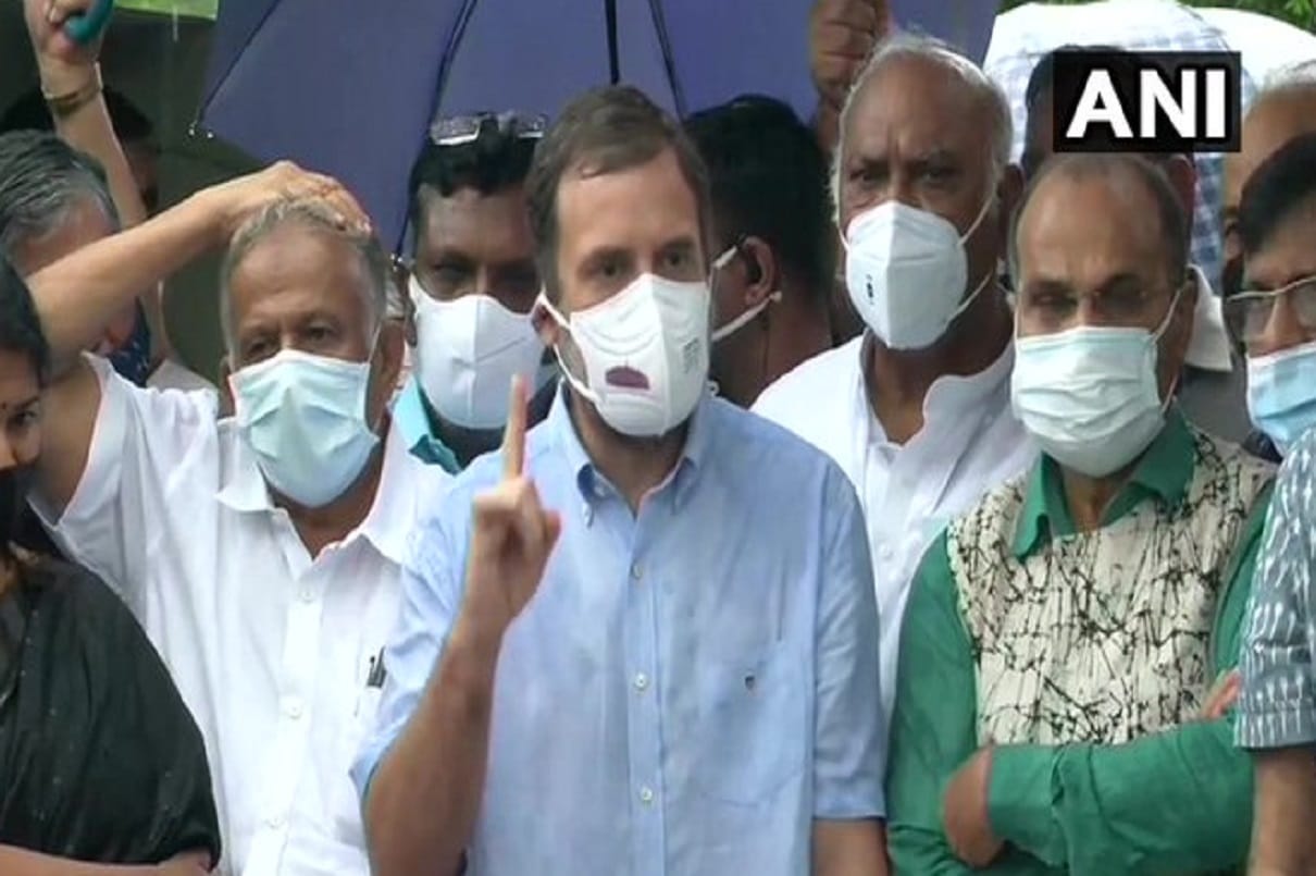 Rahul Gandhi said through Pegasus spyware center hurt soul of democracy