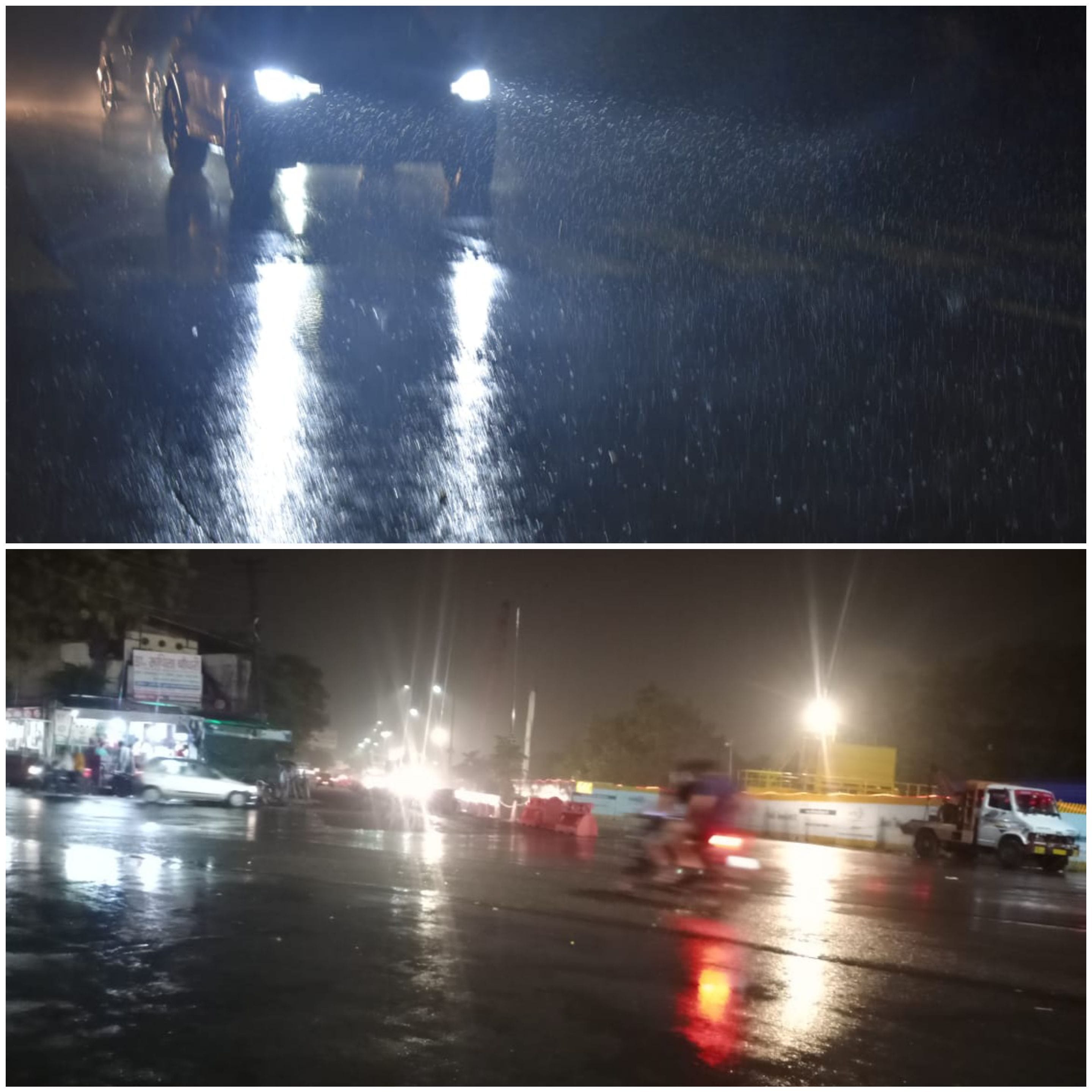 Weather news Meerut : heavy Rainfall in many districts of western UP, many house collapse