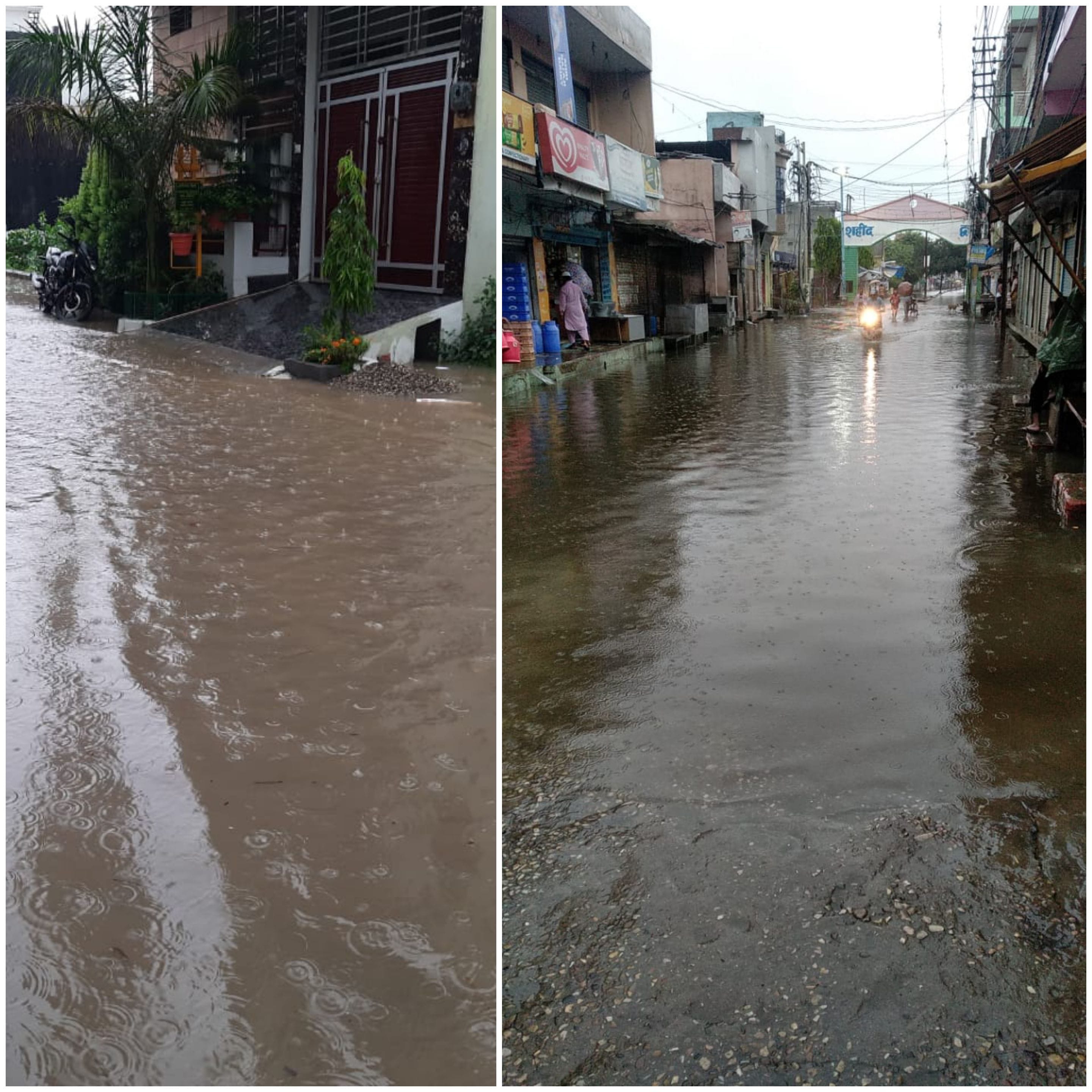Rain creates trouble in UP: houses collapsed in many districts including Meerut, road collapse, one died in Shamli