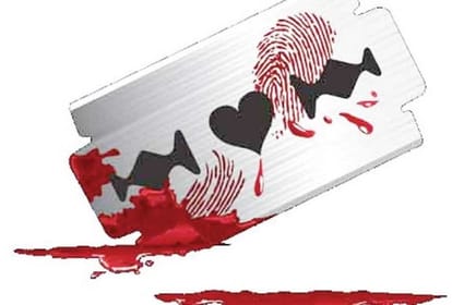 सिरफिरे आशिक ने एक युवक का गला ब्लेड से रेत दिया।