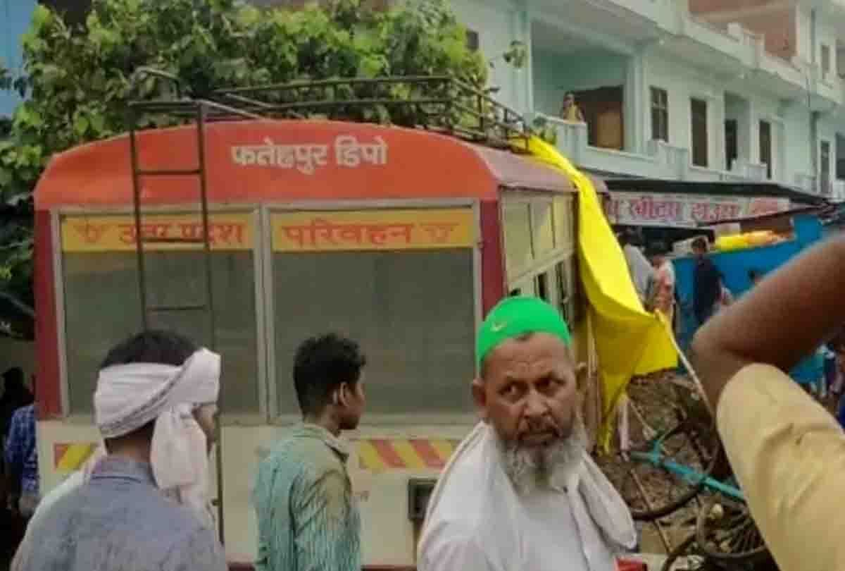 one died in road accident in kanpur up