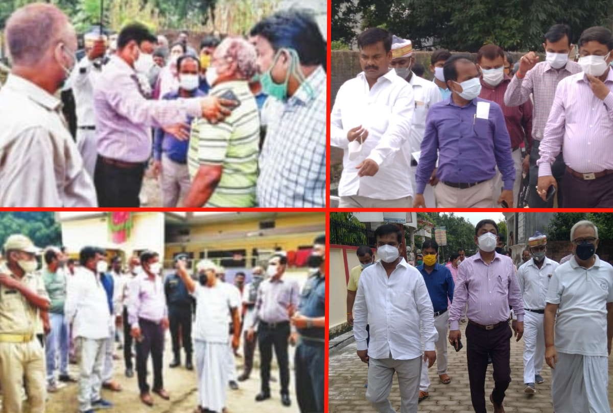 Water Logging in Gorakhpur Rajan cried in front of Municipal Commissioner upset due to waterlogging
