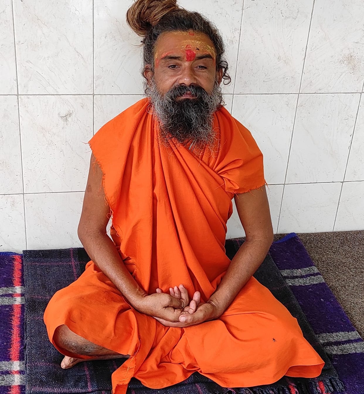 Baba's disciple who accused him of occupying the ashram started fast-unto-death