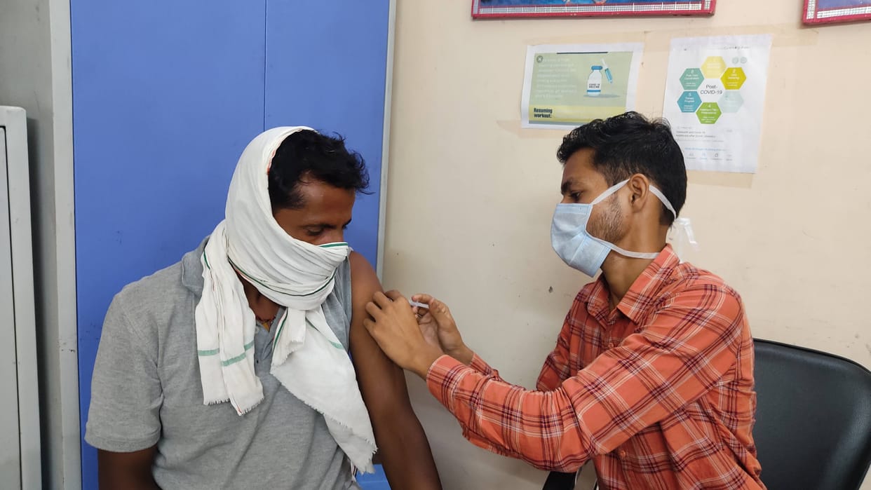 6872 people got anti-coronavirus vaccine in the district, mega camp tomorrow