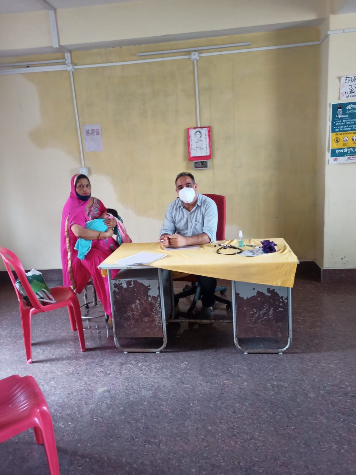 Pediatric OPD of Medical College shifted to night shelter