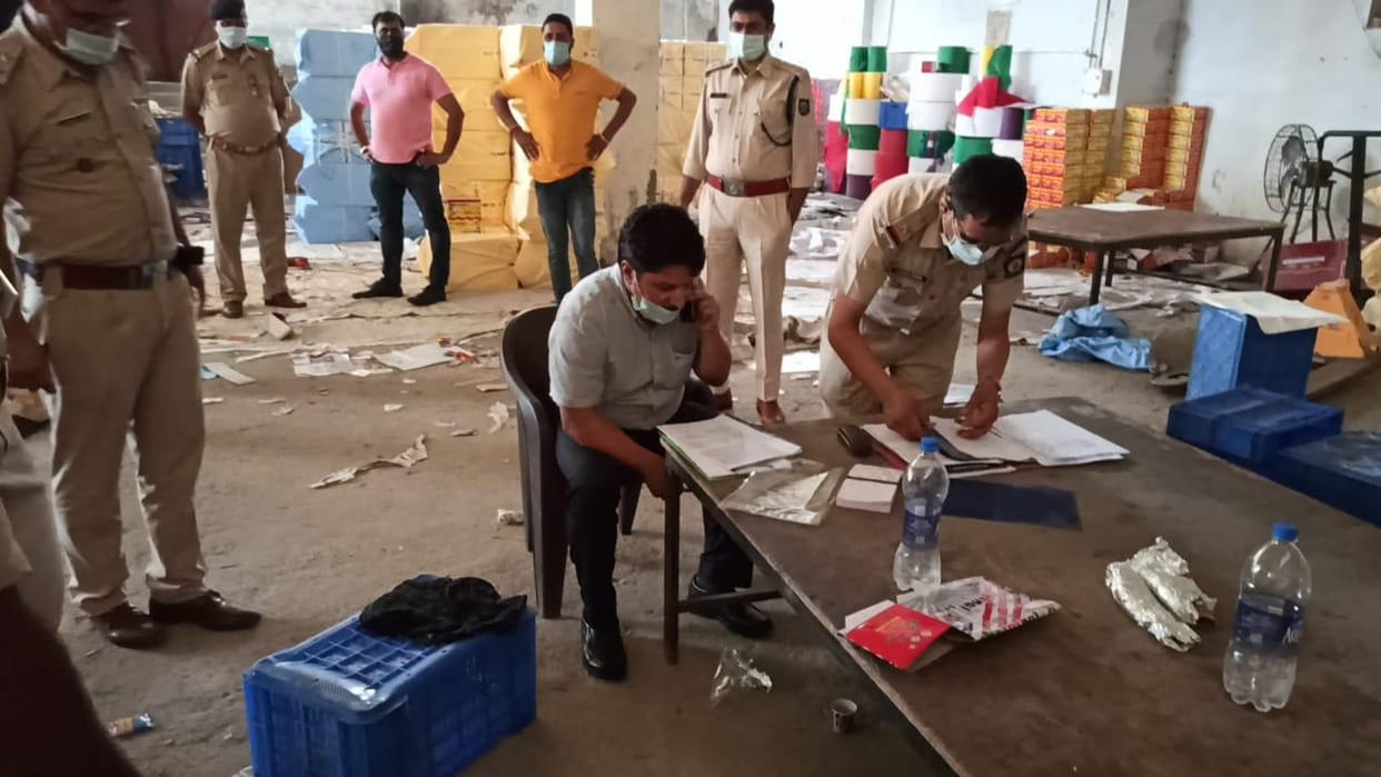Police raids illegal cracker factory, owner arrested in Baddi