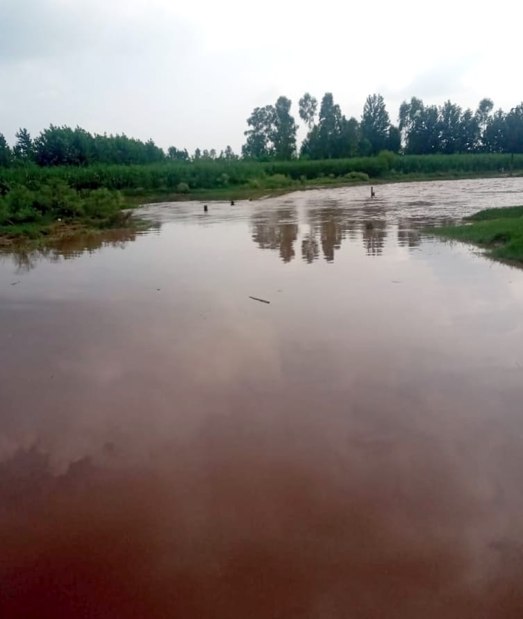 Ganga's water level increased, water reached villages