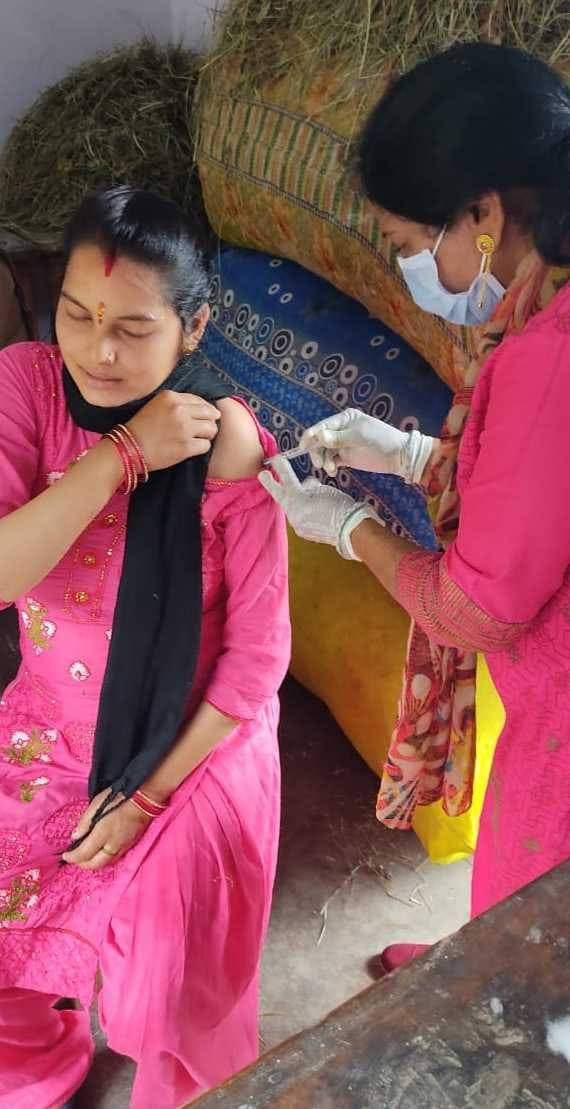 Vaccination of 61% Divyang done in Bageshwar