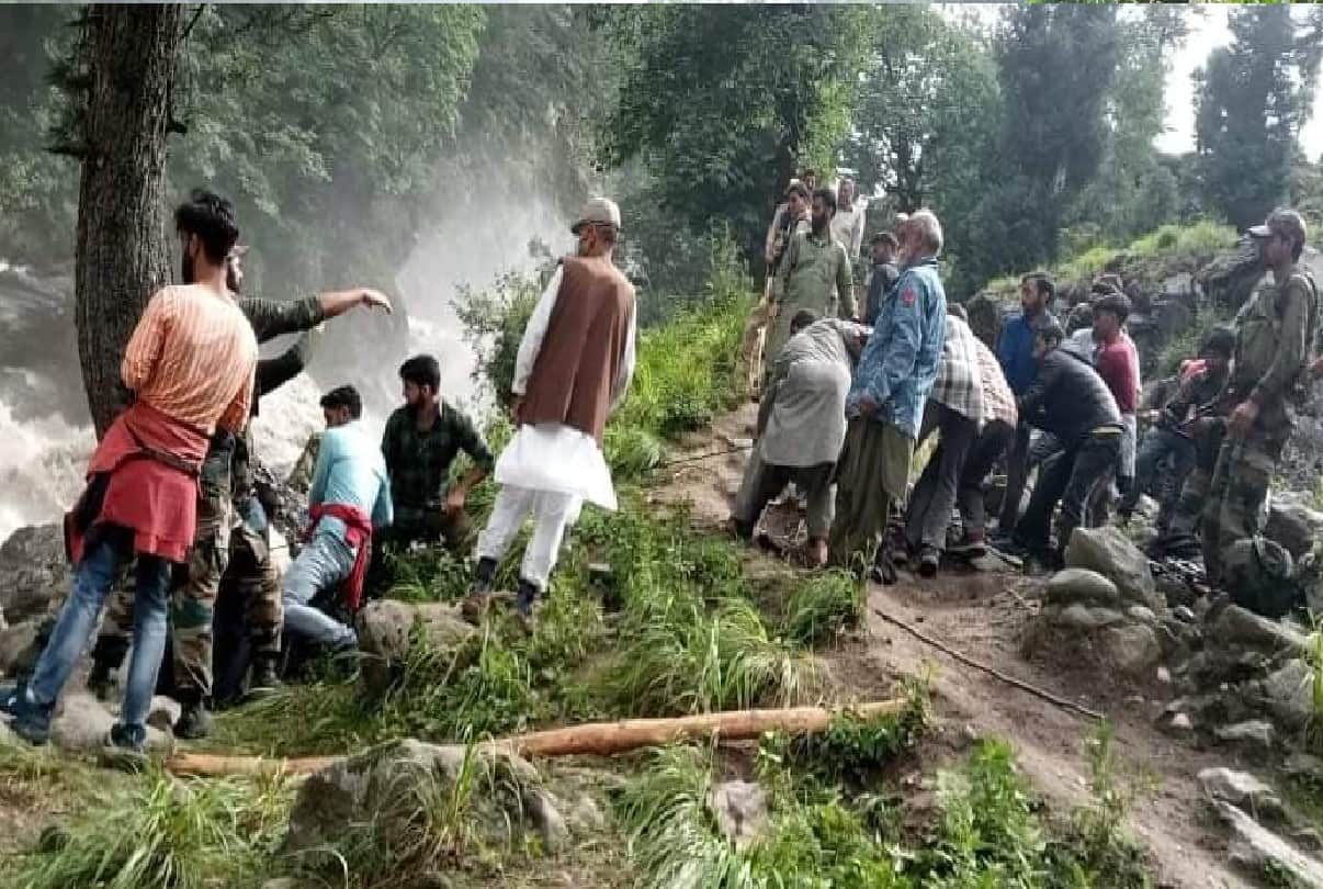 Cloudburst update of Honzar Dachhan kishtwar jammu kashmir