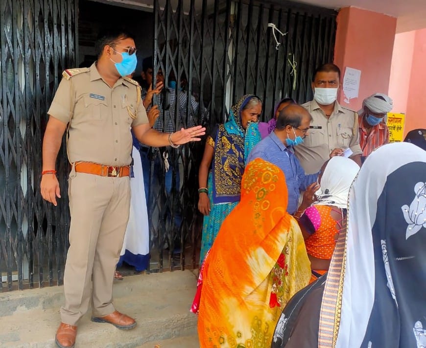 Uproar over vaccine shortage, force arrived