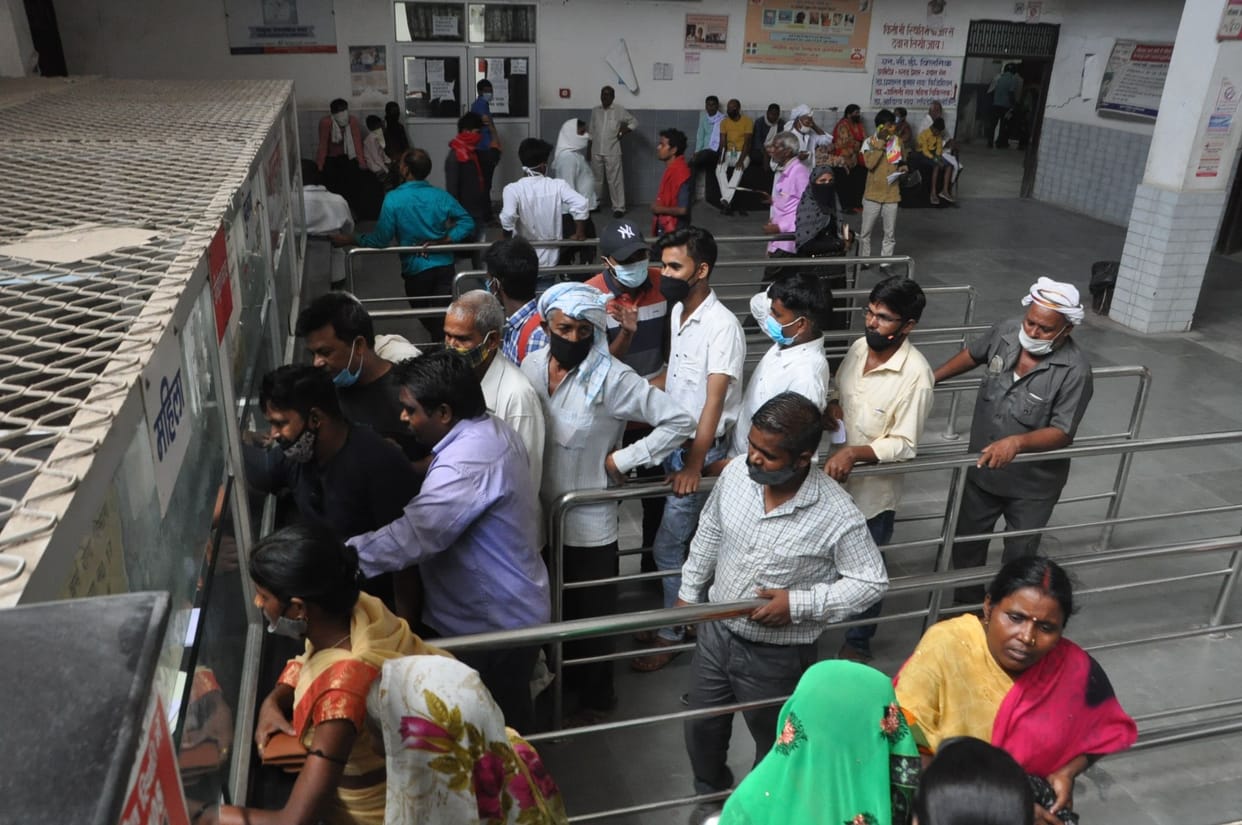 Fever-skin disease patients started increasing in the district hospital