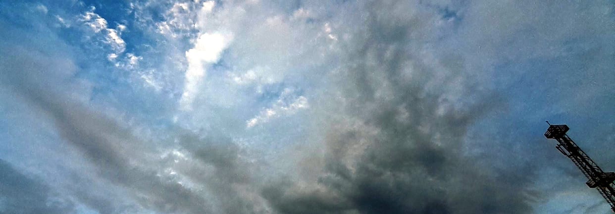 The mood of the weather changed, the humidity bothered
