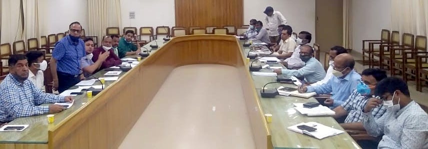 The issue raised for the construction of roads and drains