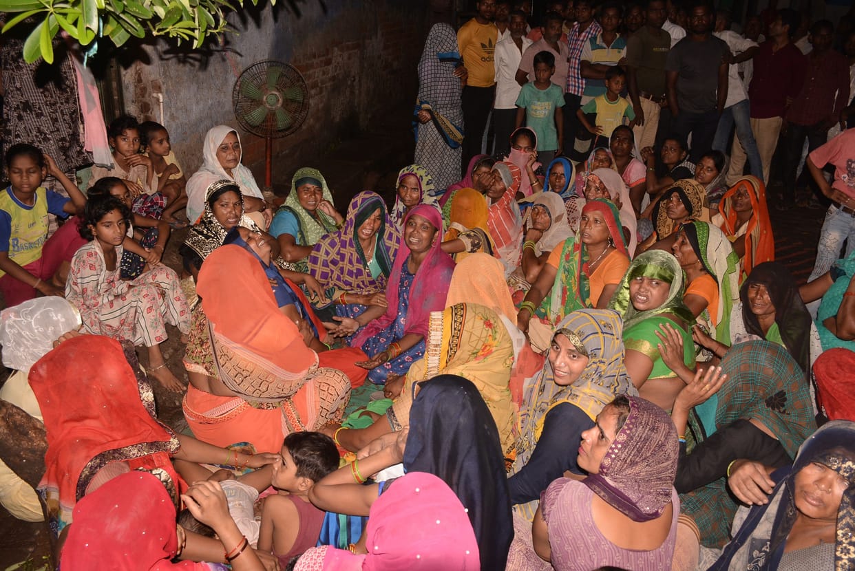 The family reached  police station on the 13th day of kidnapping