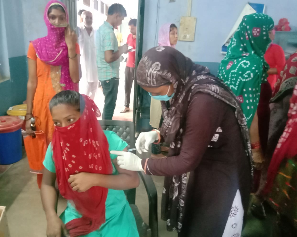 11921 people get vaccine in Bhiwani