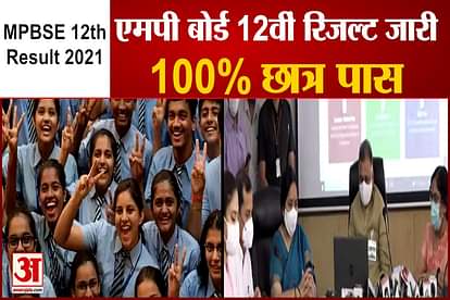 MPBSE 12th Result 2021