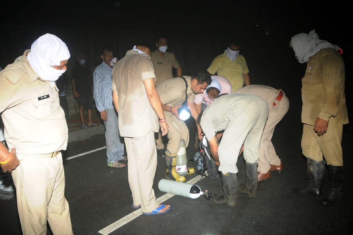 Muzaffarnagar News: Panic caused by hydro gas leak