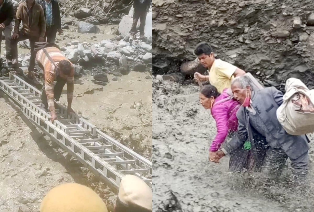 flash flood cloudburst himachal news: lahaul cloudburst rescue lahaul flash flood rescue brahma ganga kullu flash flood rescue kullu brahma ganga cloudburst rescue news