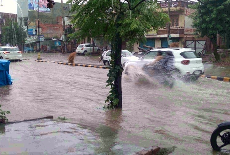 Water level Increased into Ghaggar and Tangri river due to heavy rain