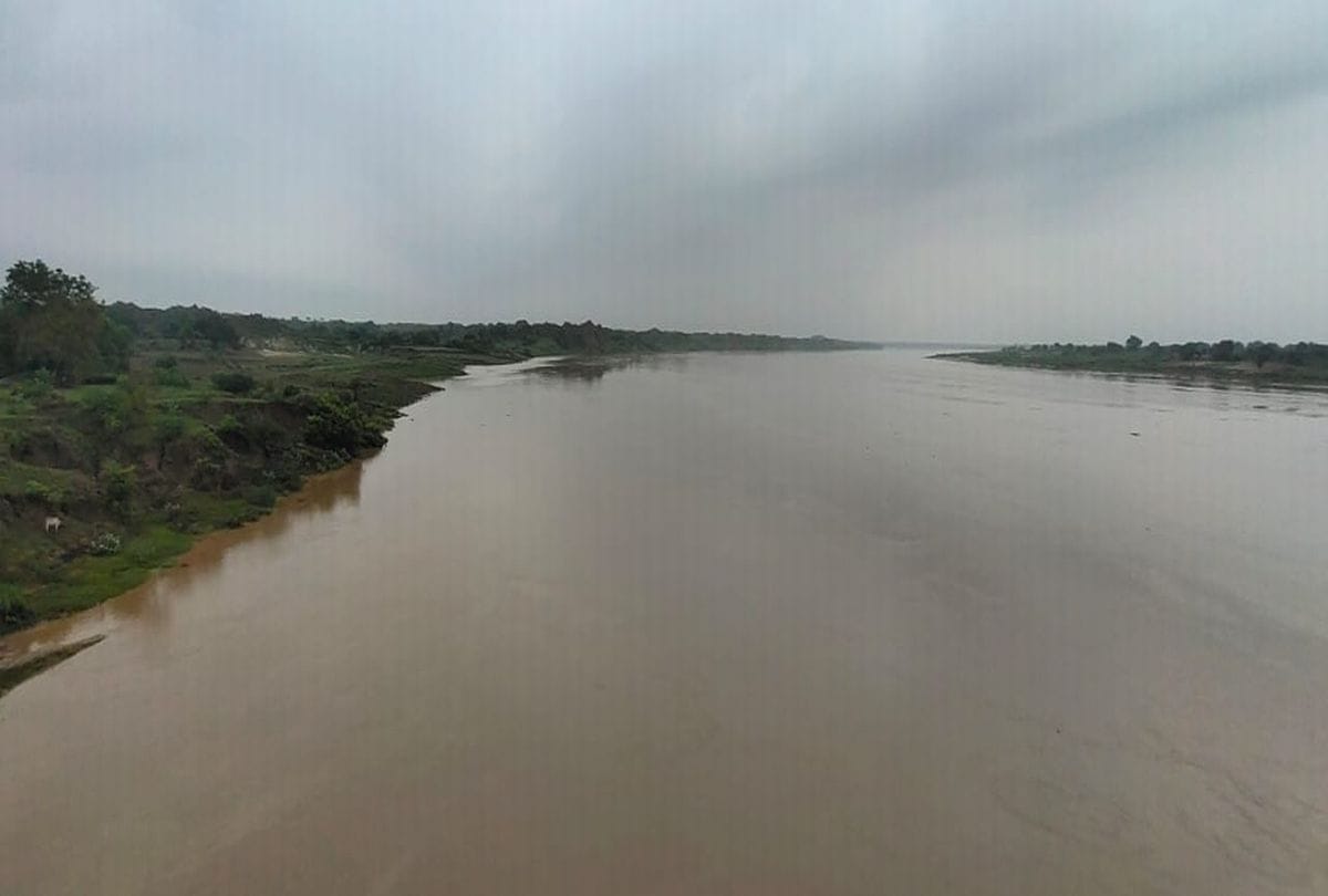 Water Lavel Of Chambal River Increased After Rain Up And Mp