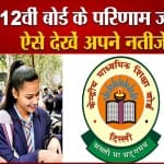 सीबीएसई 12वीं बोर्ड नतीजे