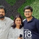 माता-पिता के साथ देव ईशान अग्रवाल