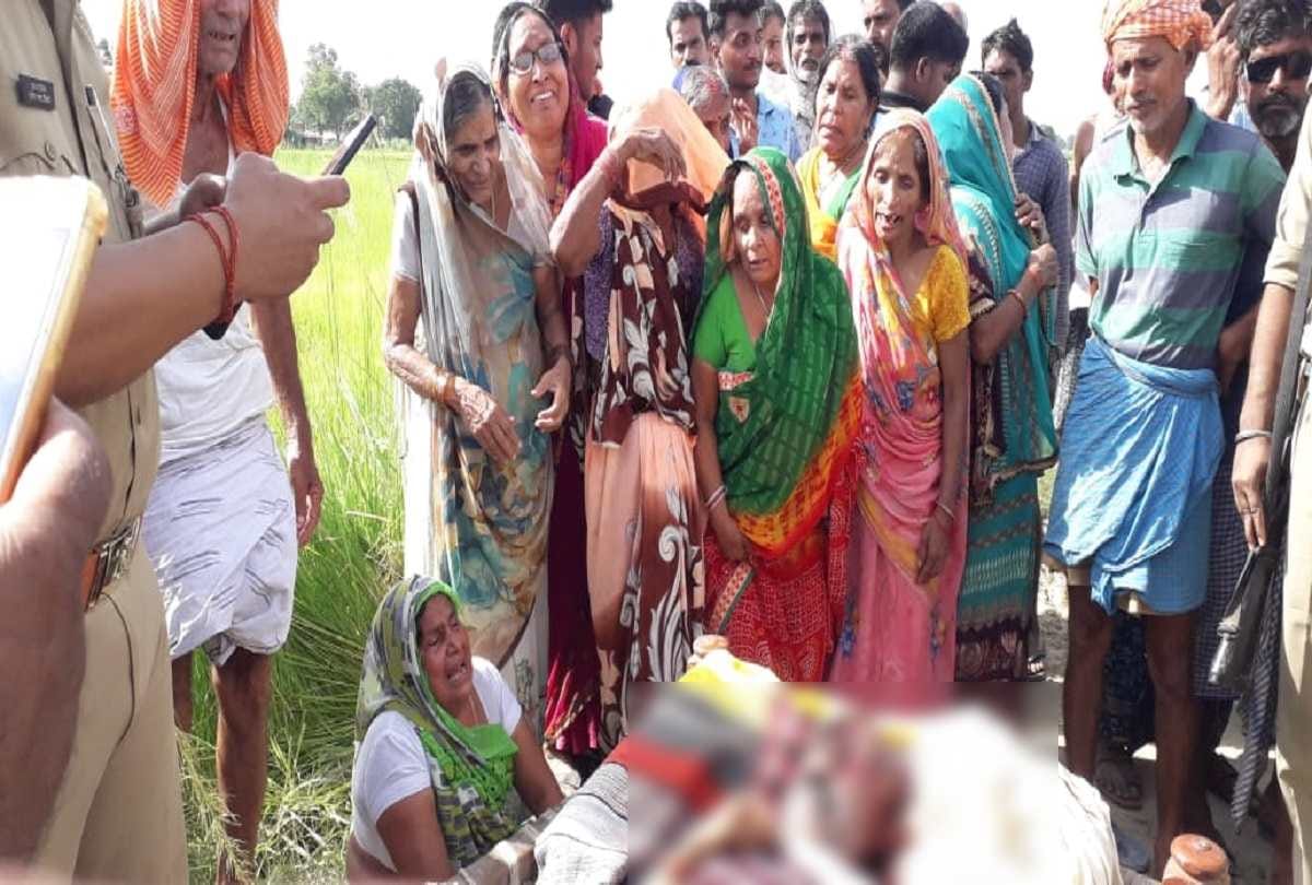 Old man murdered with sharp weapon while sleeping on tubewell and woman commits suicide by cut off by train in azamgarh