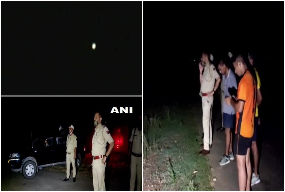 Jammu and Kashmir Drone activities were suspected at three different areas of Samba district